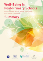 Well being in Post Primary Schools Summary image link